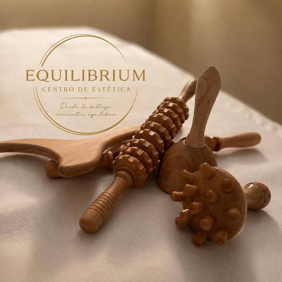 Herramientas de maderoterapia de Equilibrium